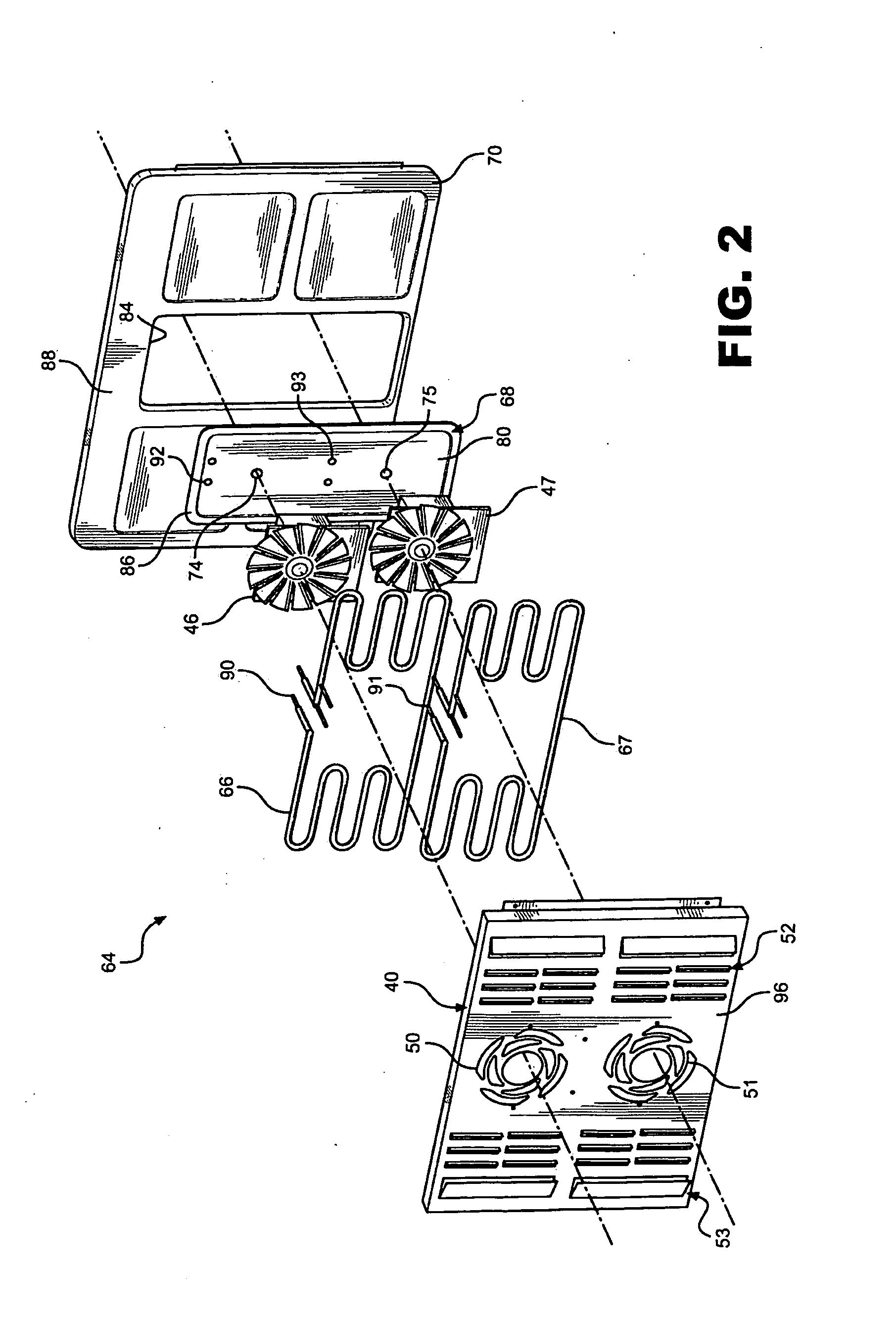 Convection cooking in multi-fan convection oven