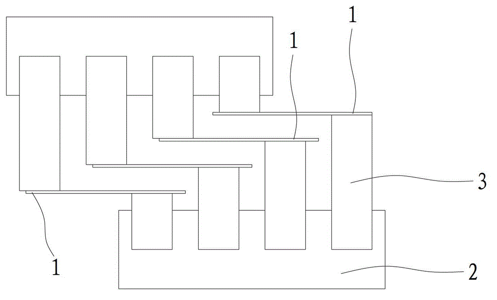 Circuit board connection structure