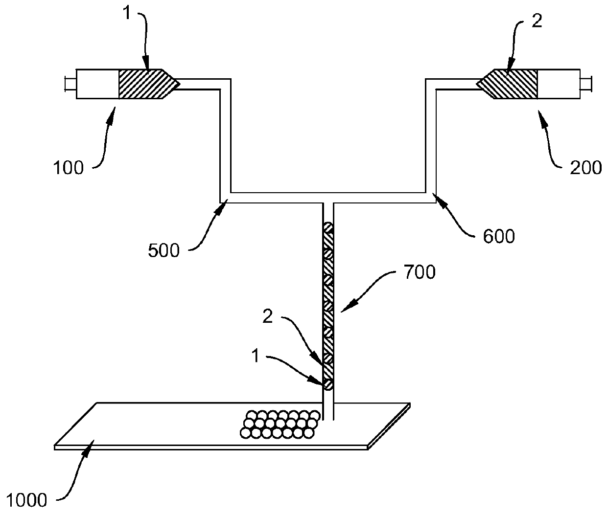 3D printing device and 3D printing system