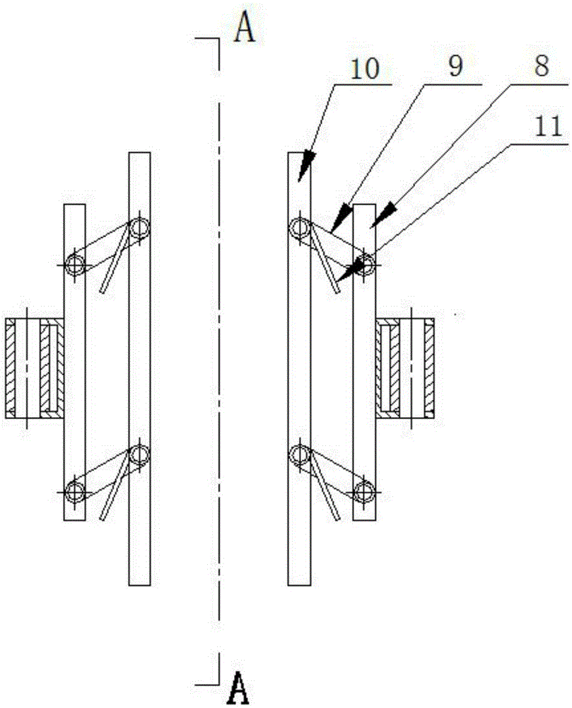 Grabbing mechanism of bicycle conveying platform