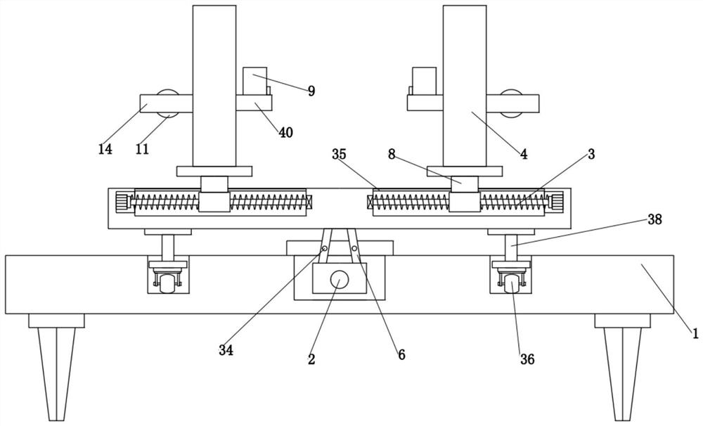 Tube pulling mechanism for cosmetic packaging bottle