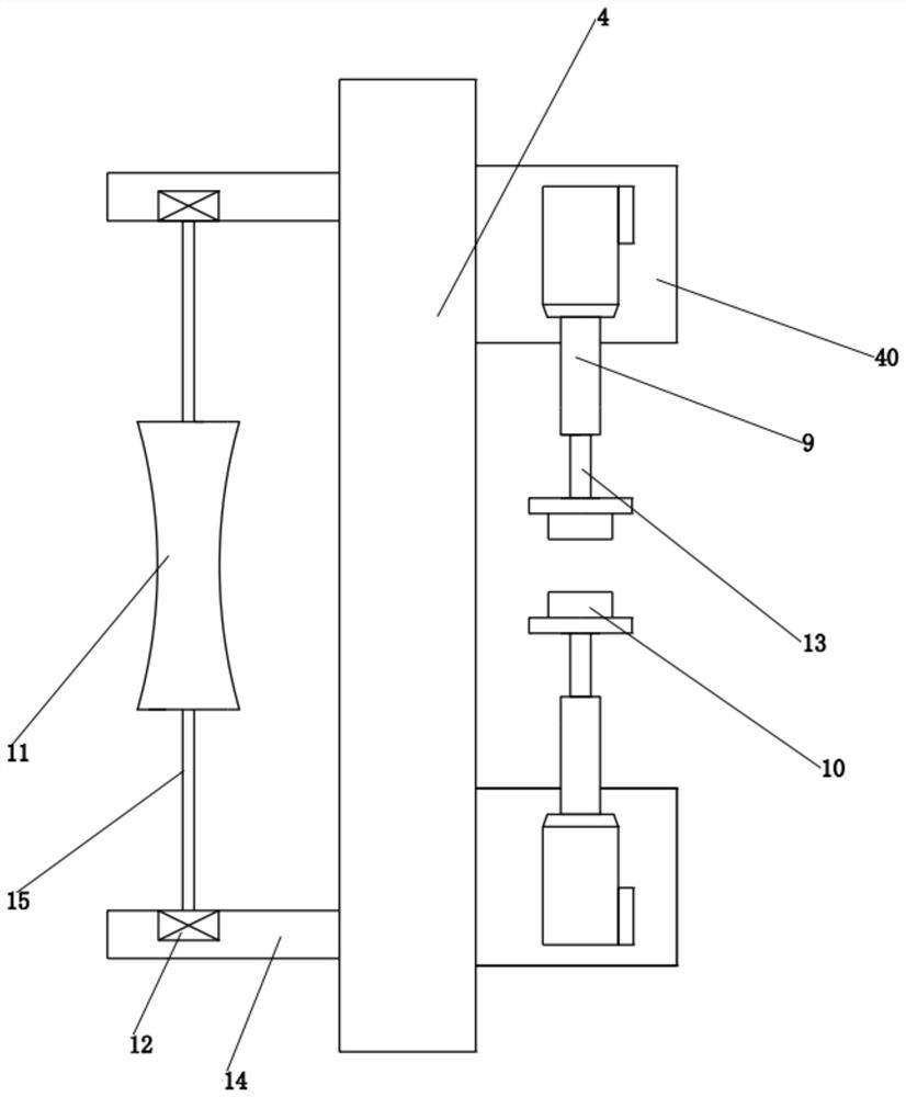 Tube pulling mechanism for cosmetic packaging bottle