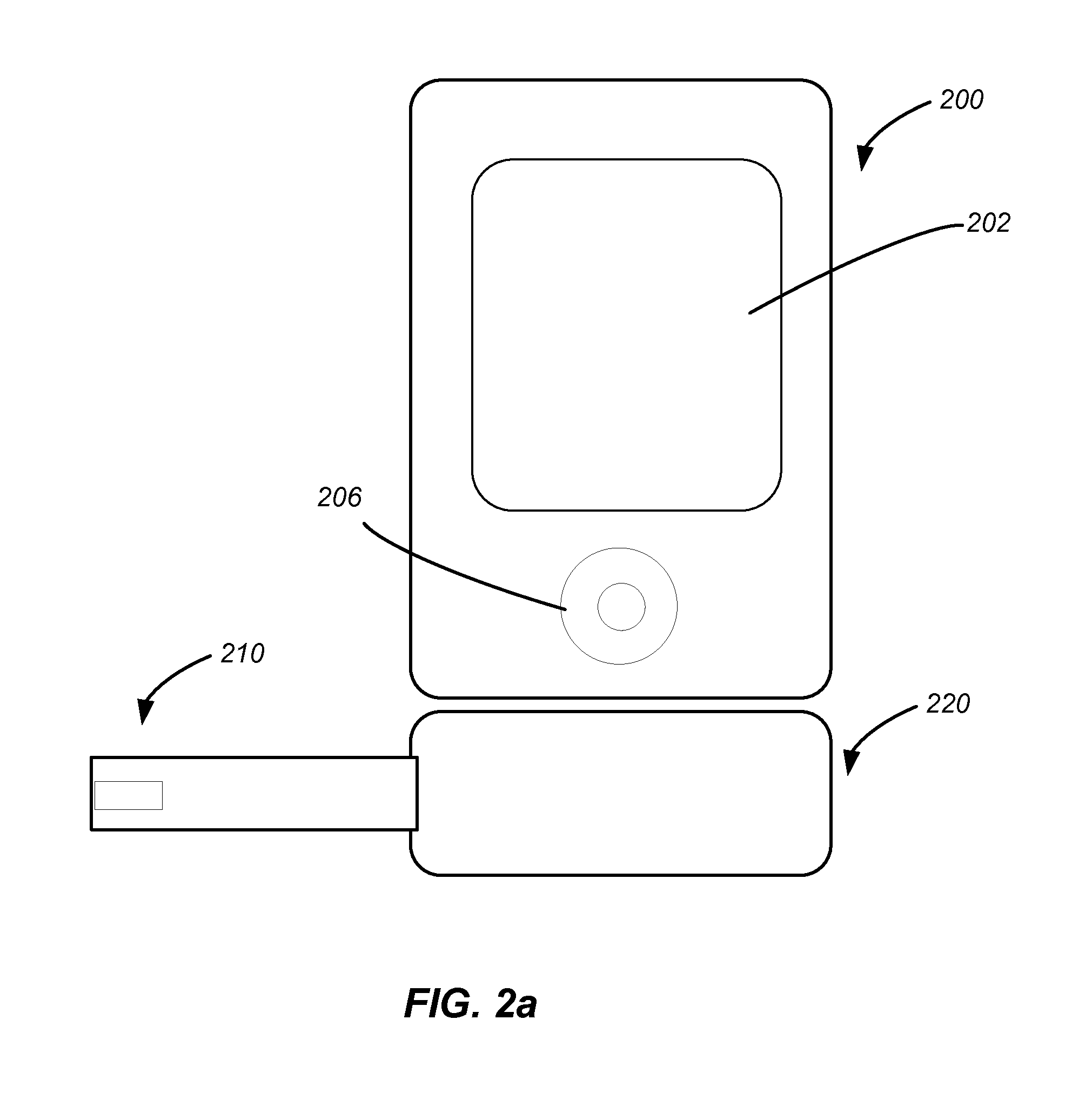 Glucose meter adaptable for use with handheld devices, and associated communication network