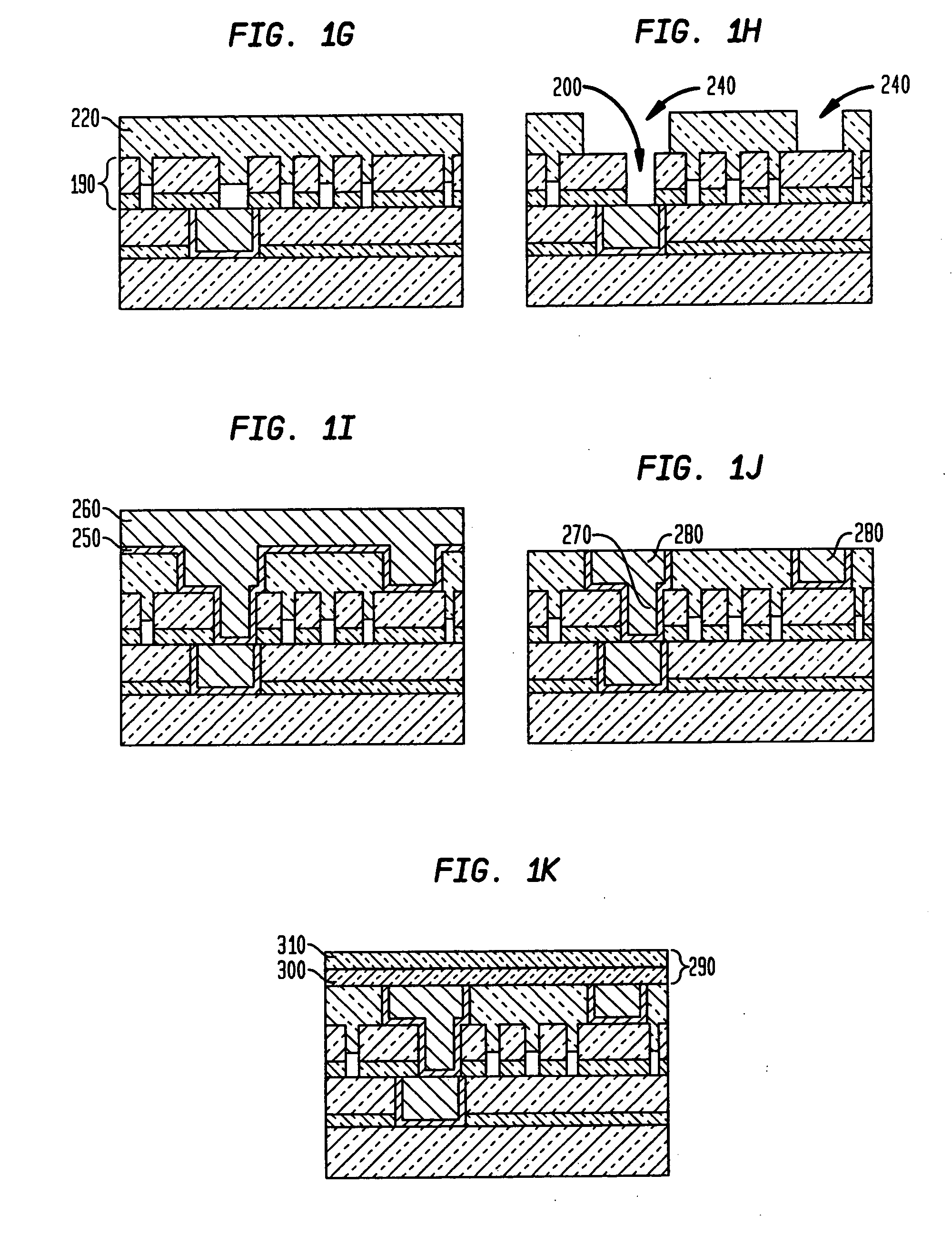 Multilayer interconnect structure containing air gaps and method for making