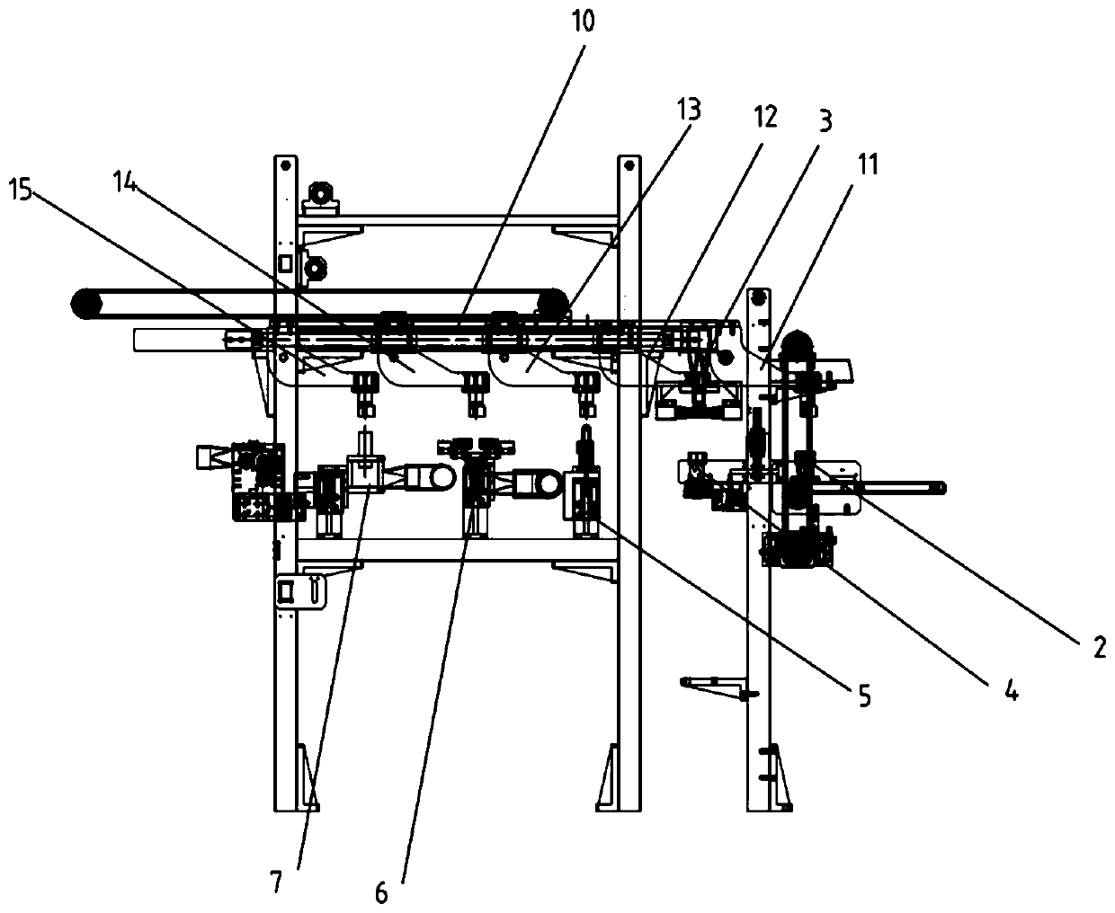 Cotton sliver processing mechanism and cotton sliver machine