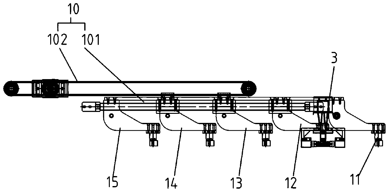 Cotton sliver processing mechanism and cotton sliver machine