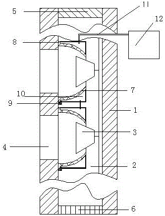 Water-cooled building decoration board