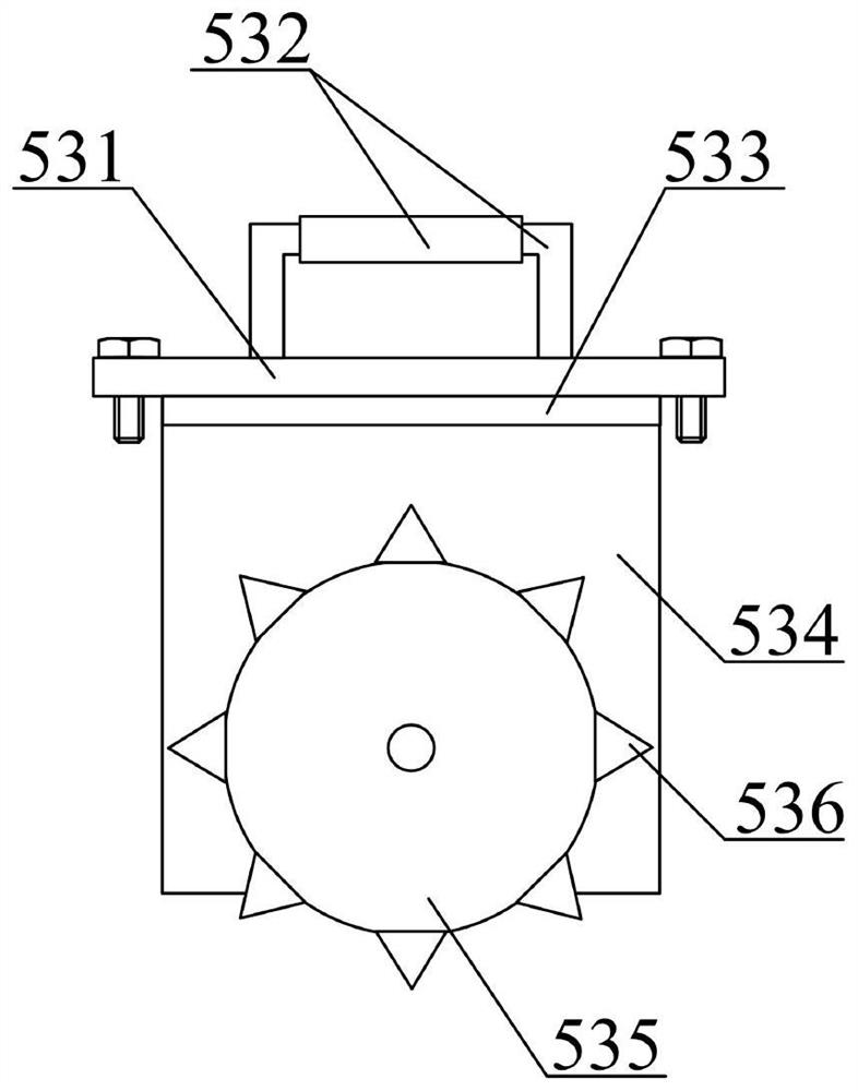 Adjustable boiler coal feeder anti-blocking device convenient to maintain