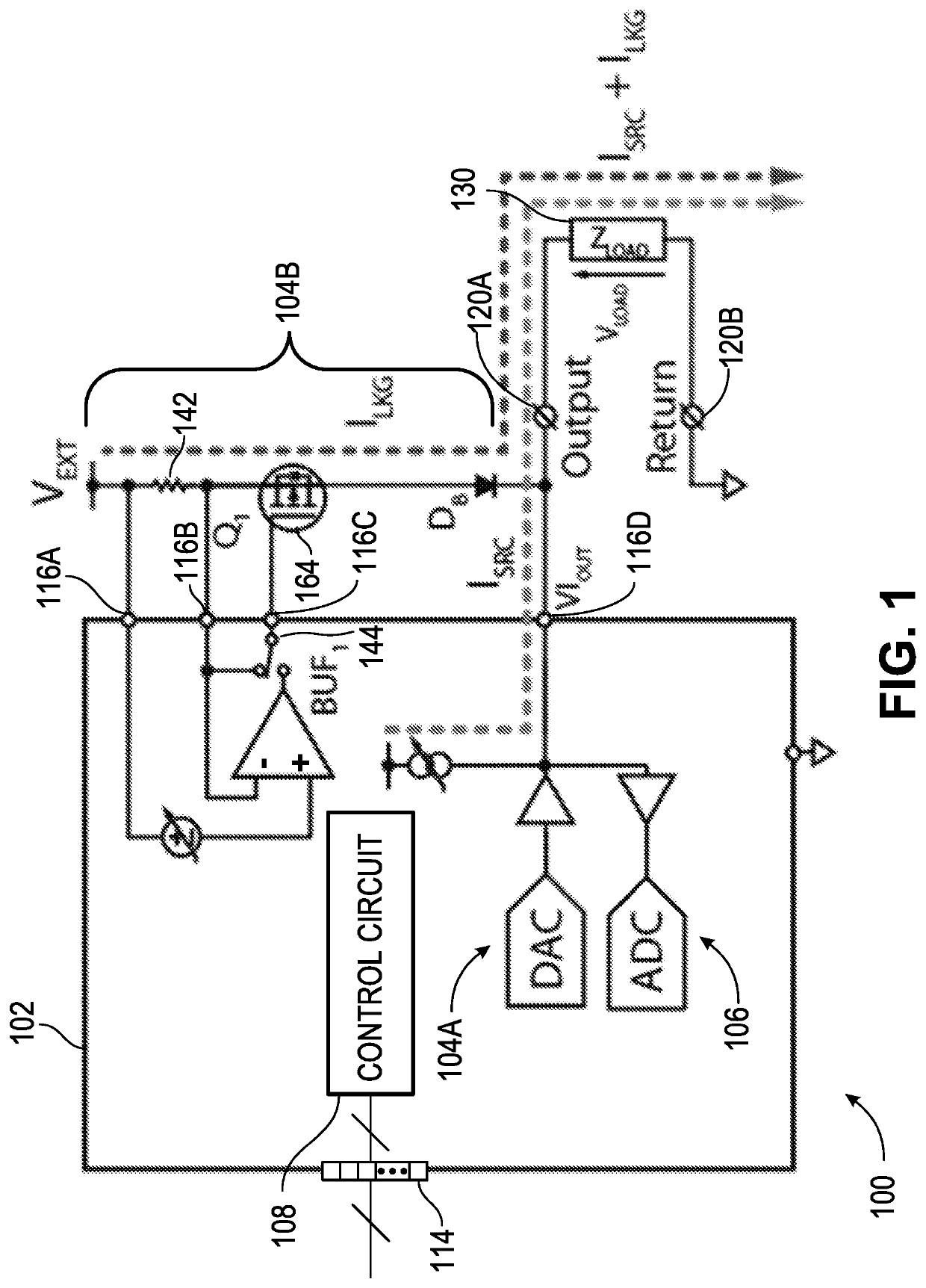 Leakage reduction for multi-function configurable circuit