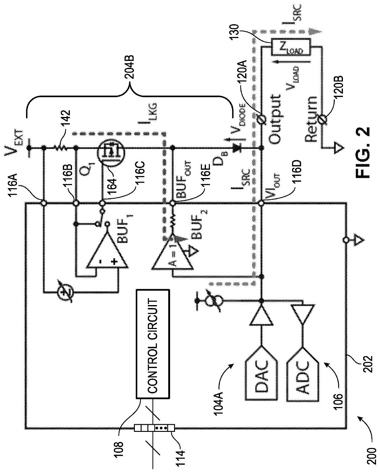 Leakage reduction for multi-function configurable circuit