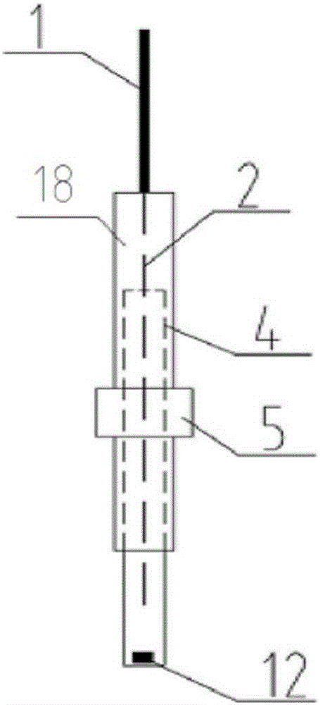 Method for detecting corrosion of metal pipe outer wall