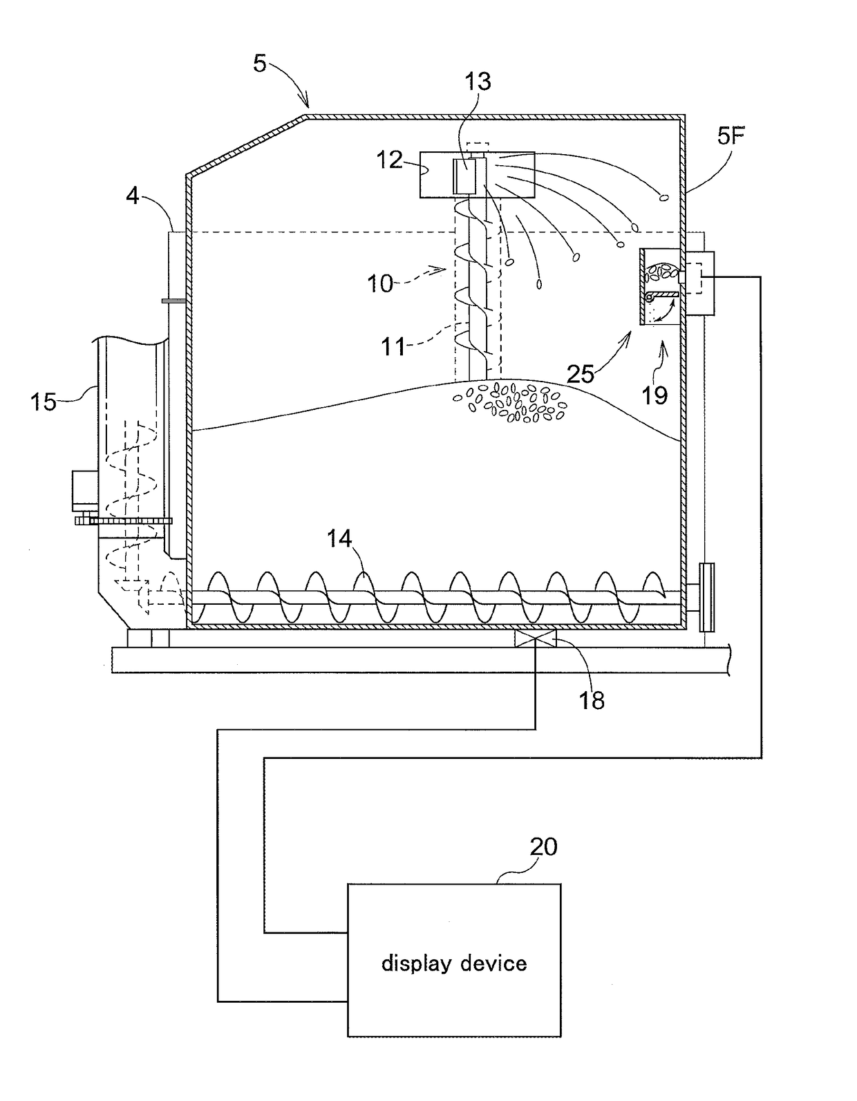 Optical Grain Evaluation Device and Combine Harvester Provided with Optical Grain Evaluation Device