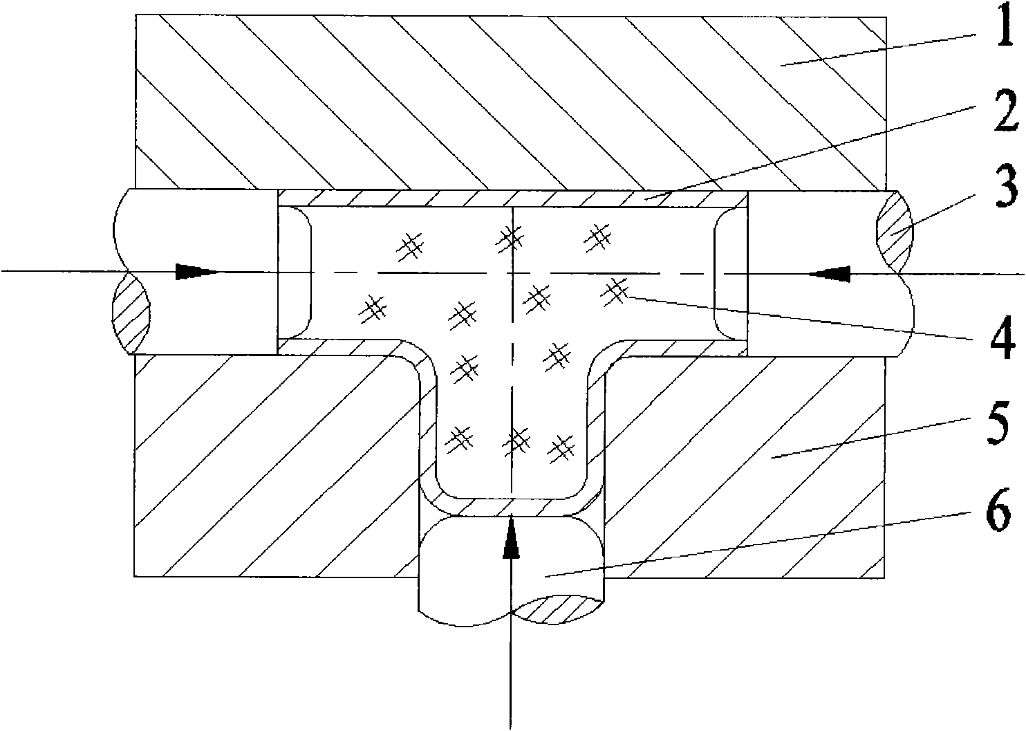 Method for extrusion molding of lead-free specially shaped copper tubes
