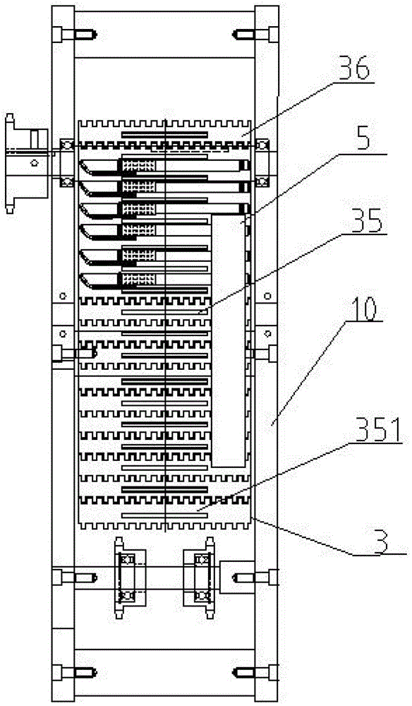 Finished pen automatic sorting and feeding device