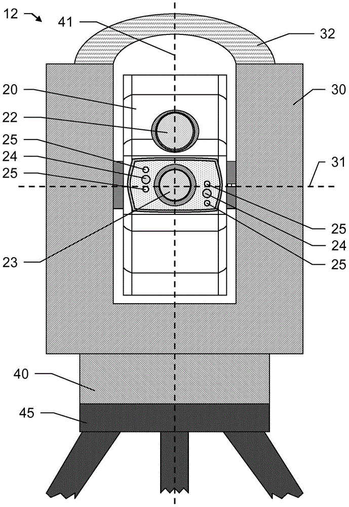 Laser tracker with position-sensitive detectors for searching for a target