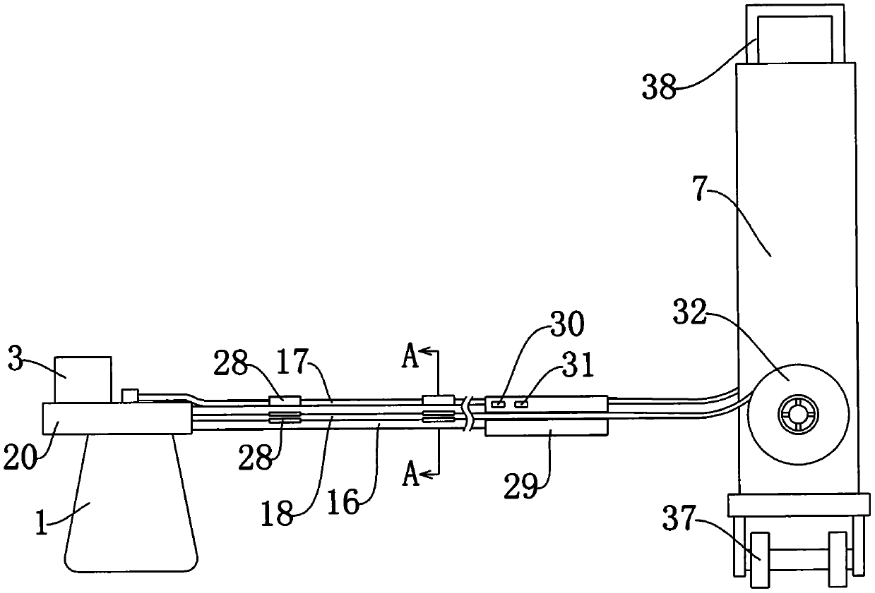 Pollination device for medicago sativa