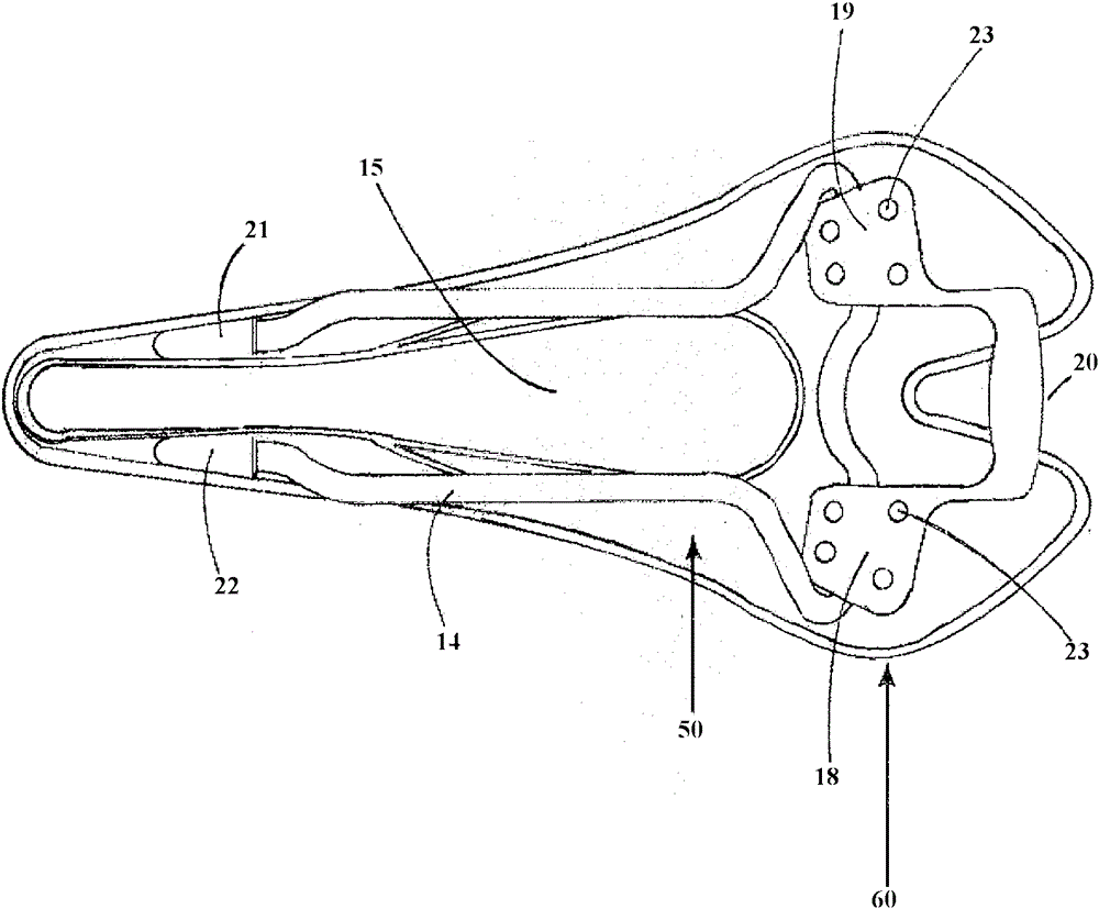 Bicycle saddle