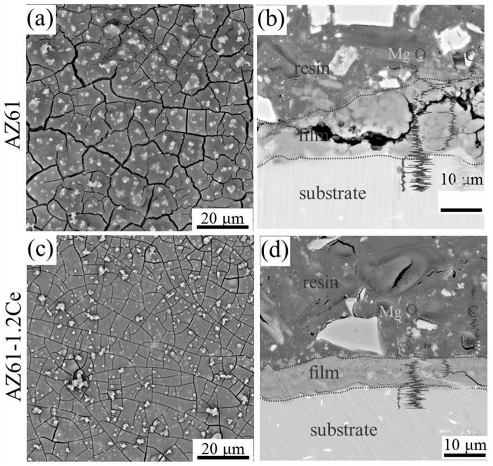 A method for preparing needle-like second phases to improve the degradation resistance of medical magnesium alloys