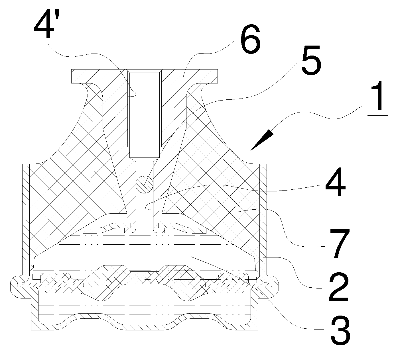 Hydraulic Mount and Filling Device for the Same