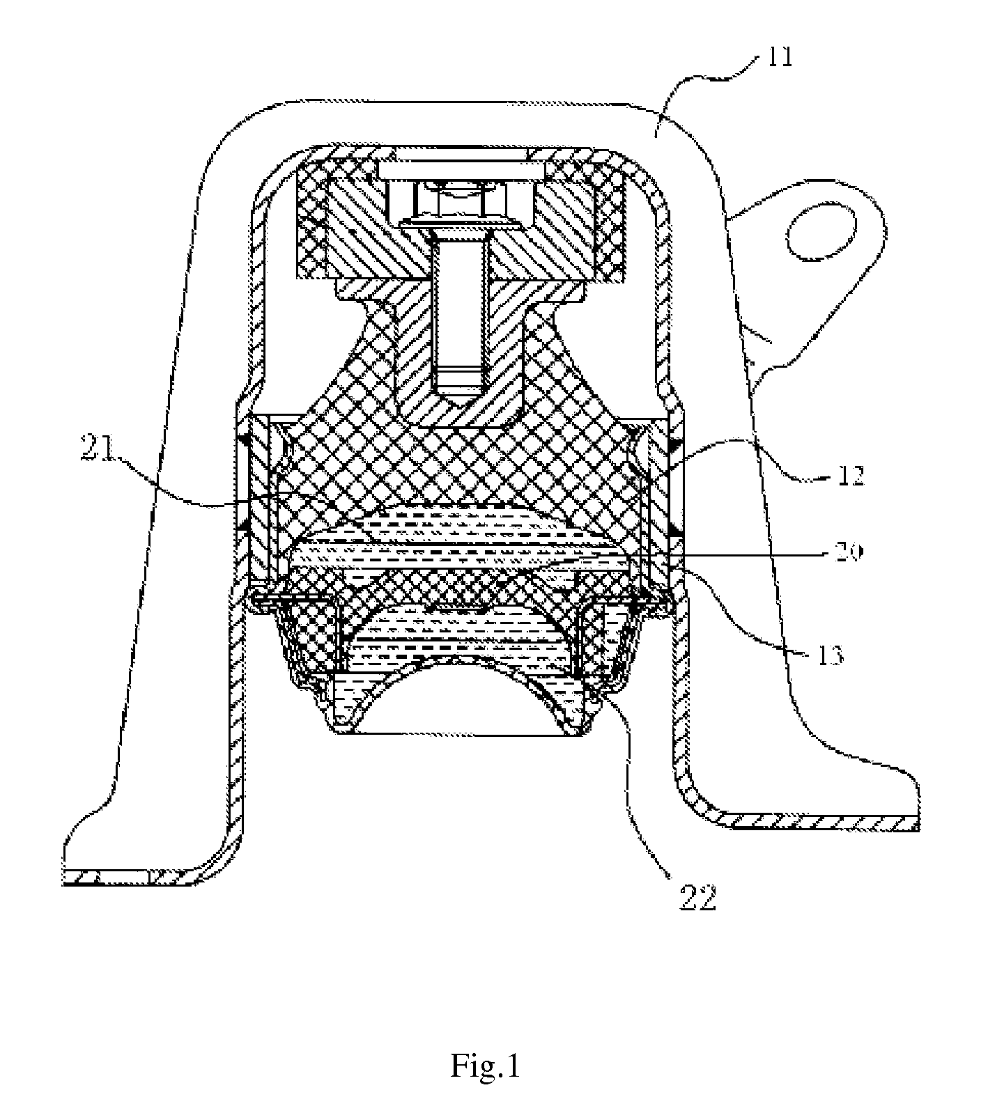 Hydraulic Mount and Filling Device for the Same