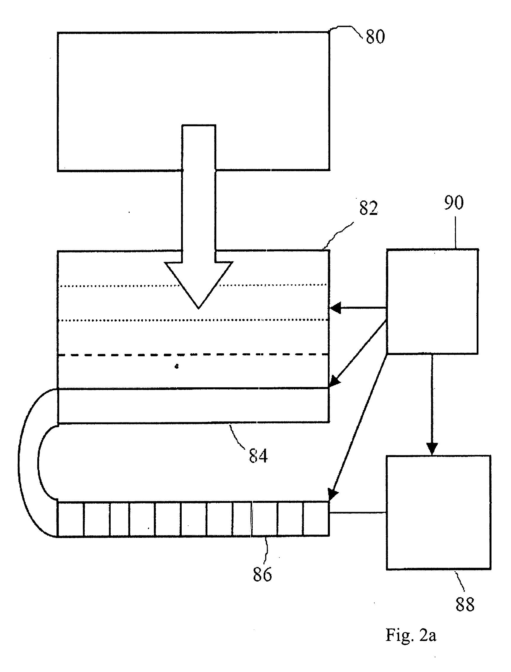 Semiconductor charge multiplication amplifier device and semiconductor image sensor provided with such an amplifier device
