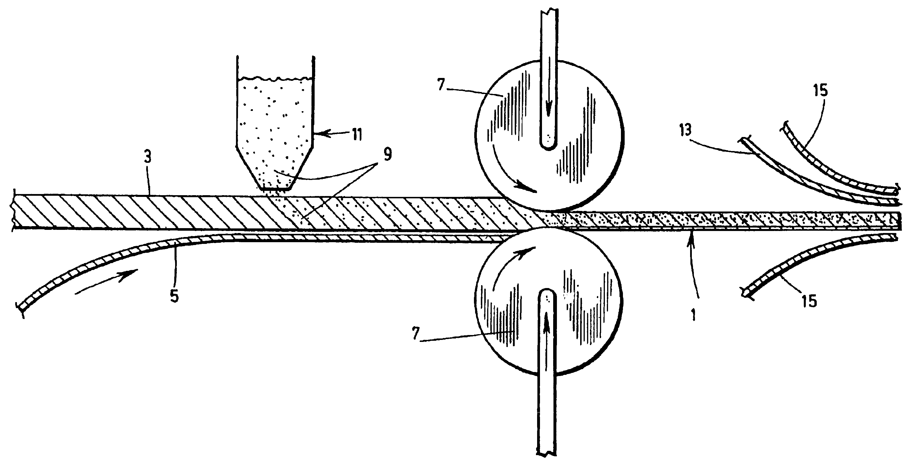 Metal hydride bands and use thereof for storing hydrogen