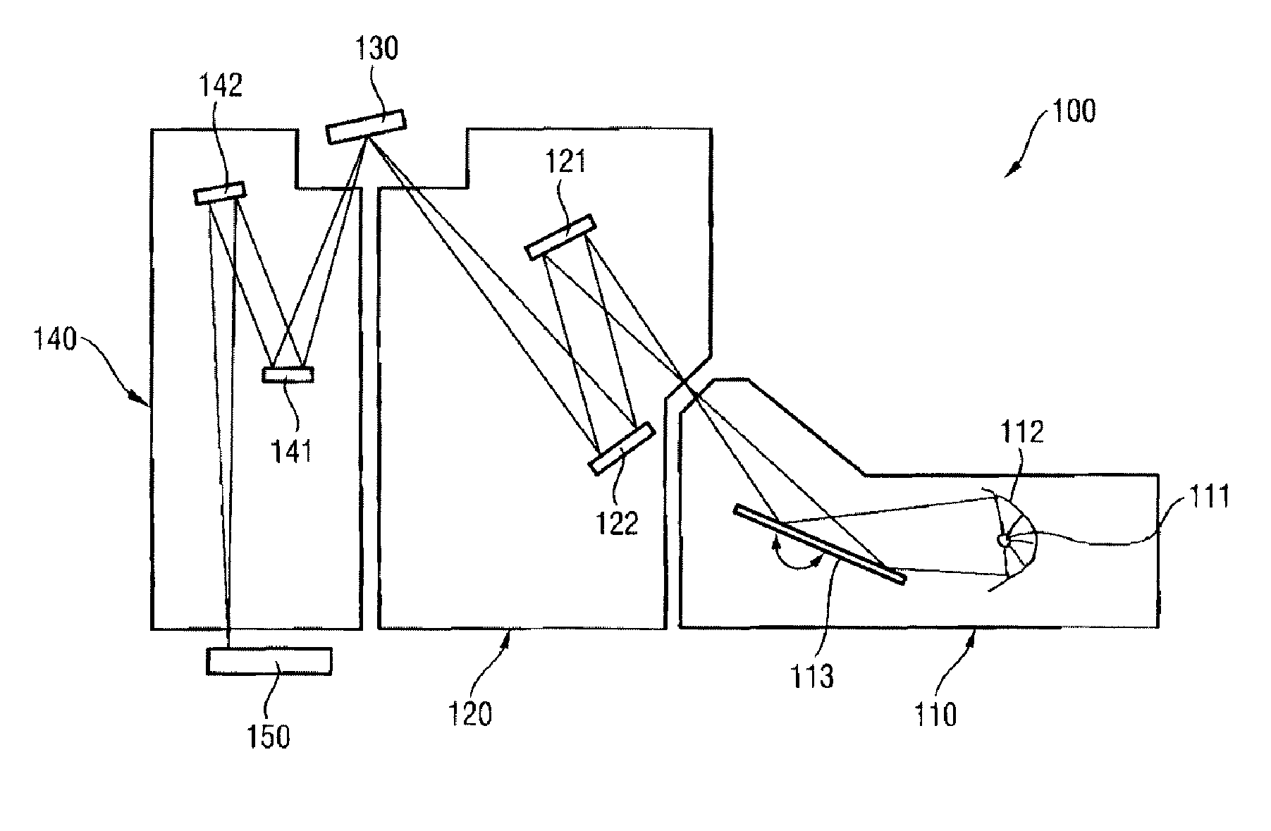 Reflective optical element and method for production of such an optical element