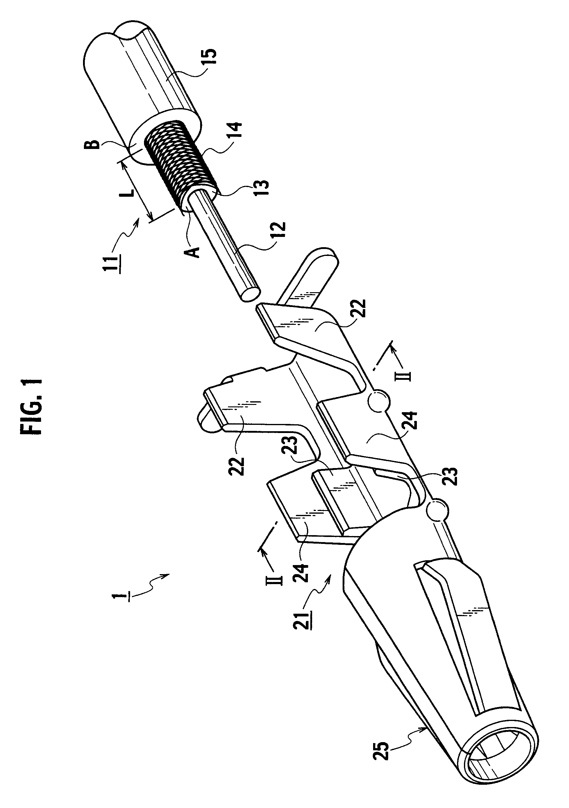 Coaxial cable connector and coaxial cable connection unit