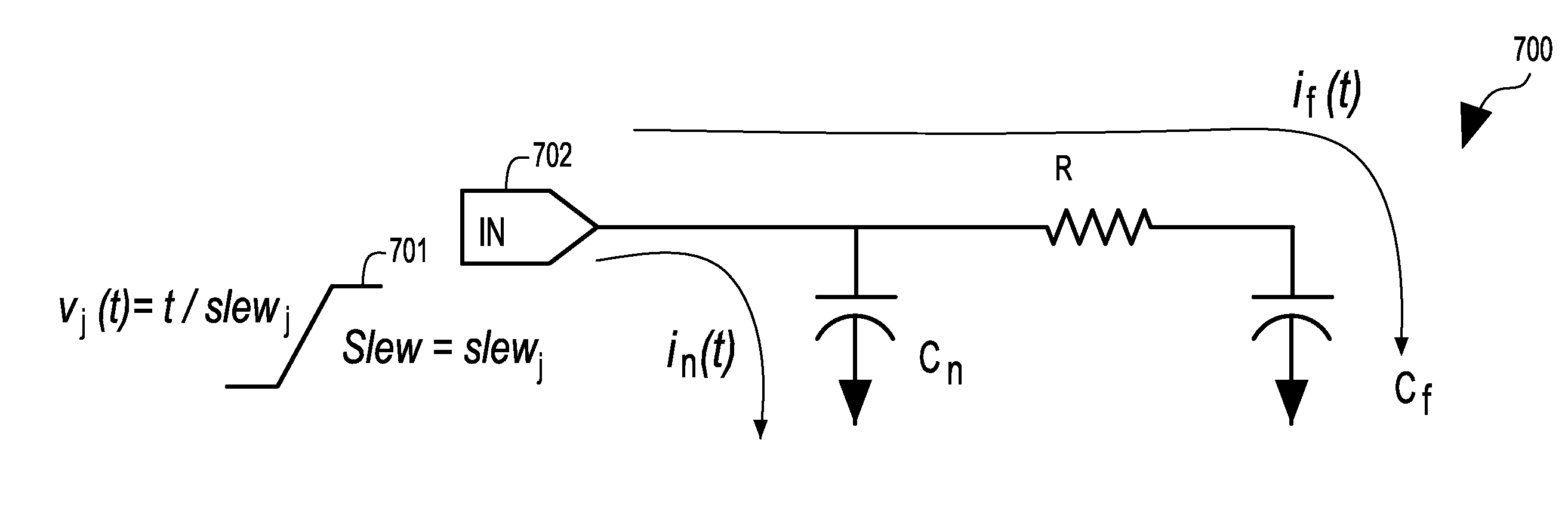Method of Employing Slew Dependent Pin Capacitances to Capture Interconnect Parasitics During Timing Abstraction of VLSI Circuits