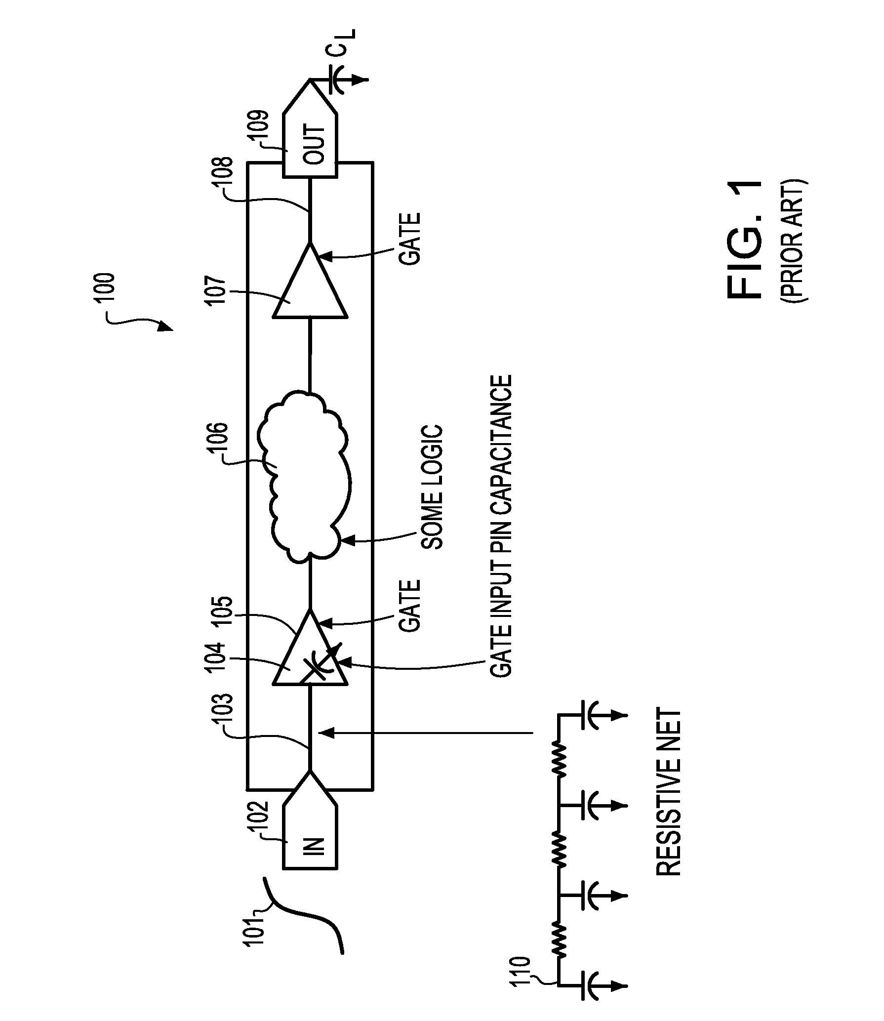 Method of Employing Slew Dependent Pin Capacitances to Capture Interconnect Parasitics During Timing Abstraction of VLSI Circuits