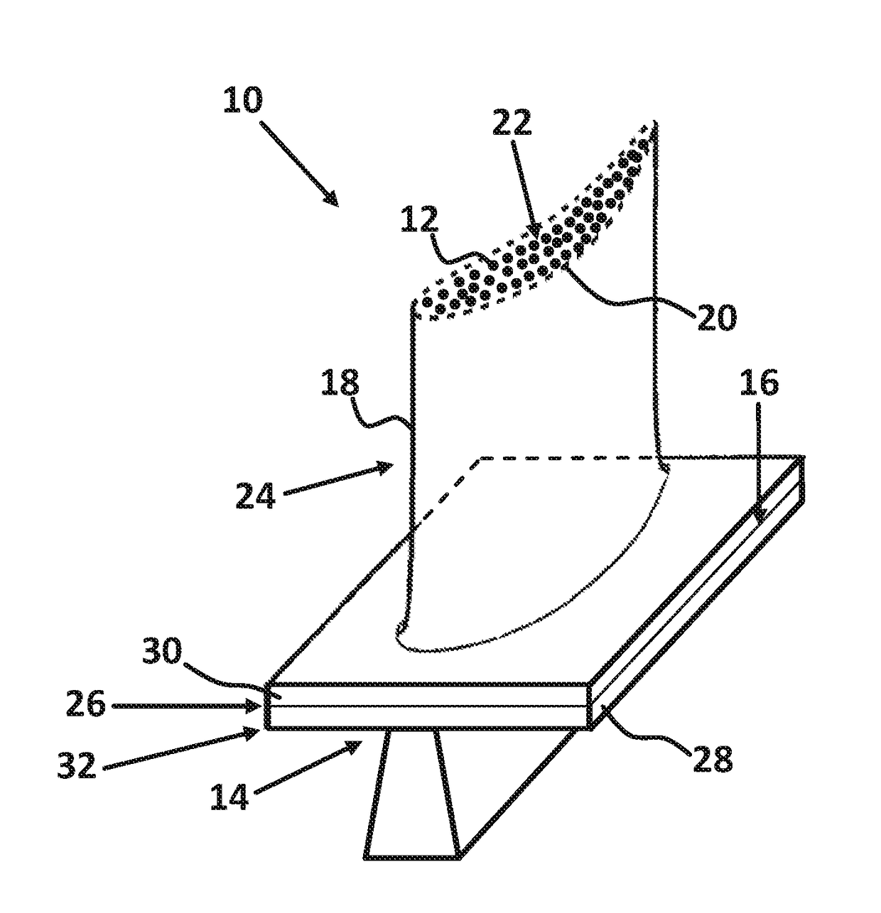 Method for producing a blade for a turbomachine