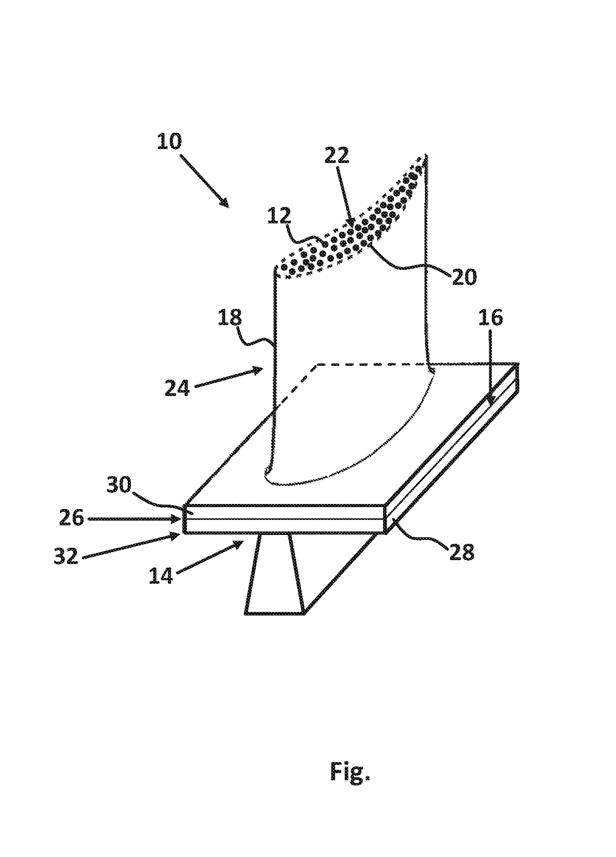 Method for producing a blade for a turbomachine
