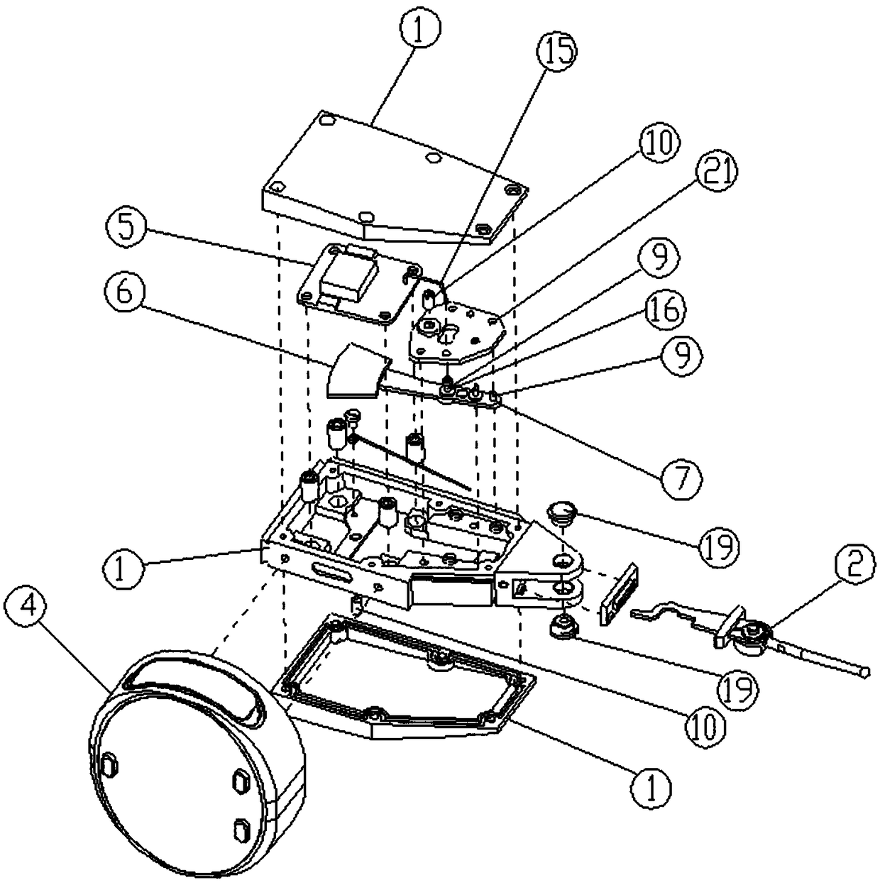 Lever indicator