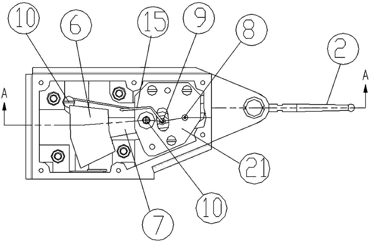 Lever indicator