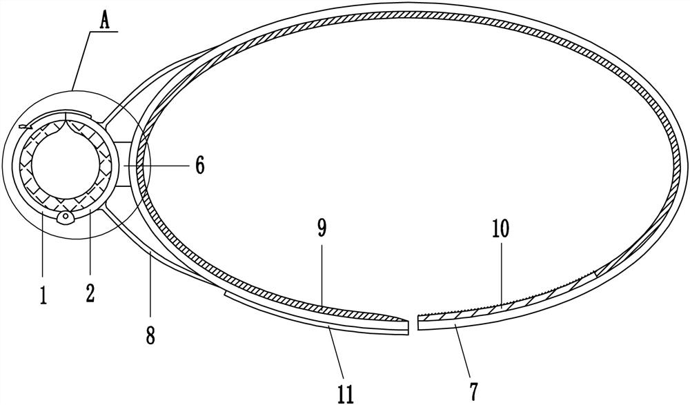 An arm fixation device for patients with arm fractures