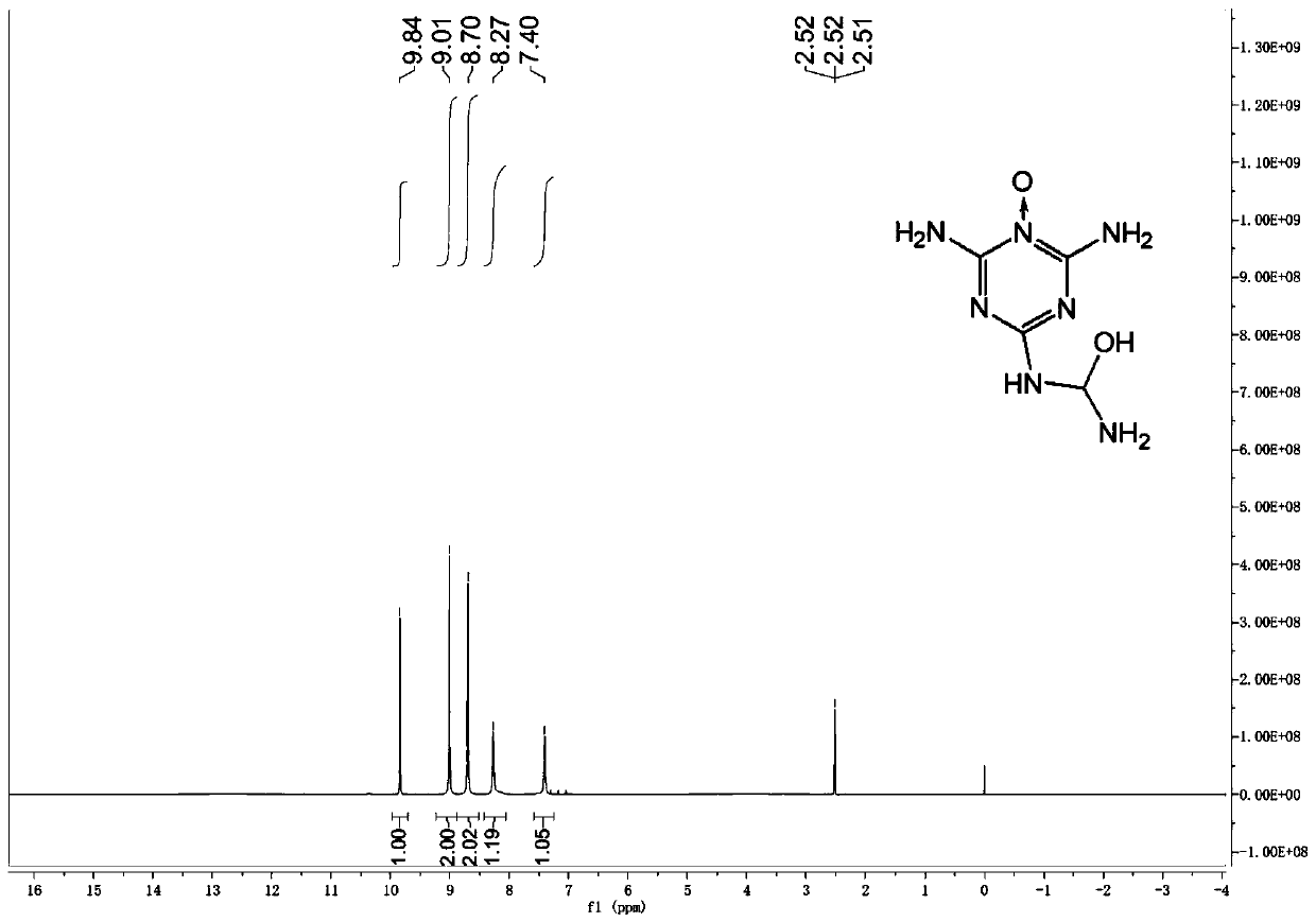 2-Amino-4-nitroamine-6-formylnitroamine-1,3,5-triazine nitrogen oxide and its preparation method
