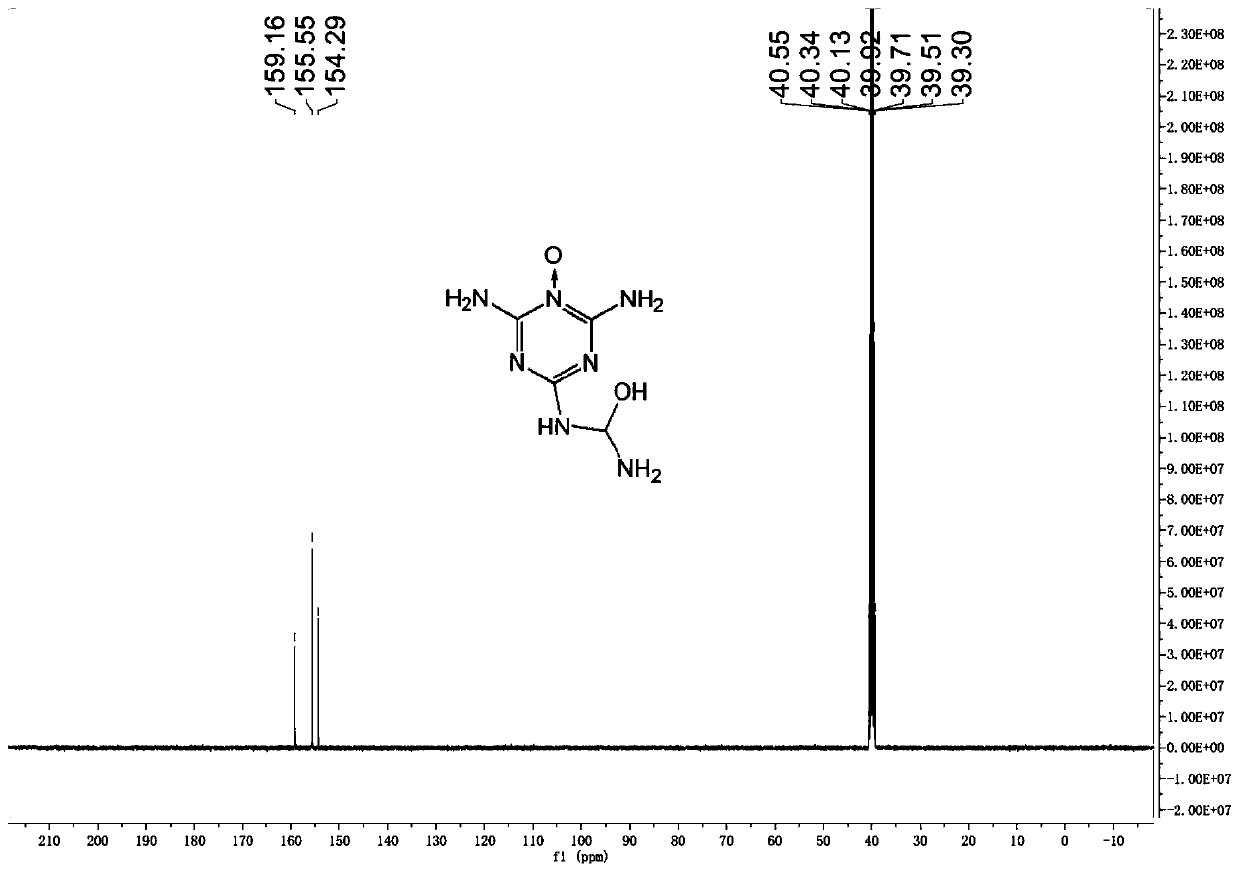 2-Amino-4-nitroamine-6-formylnitroamine-1,3,5-triazine nitrogen oxide and its preparation method