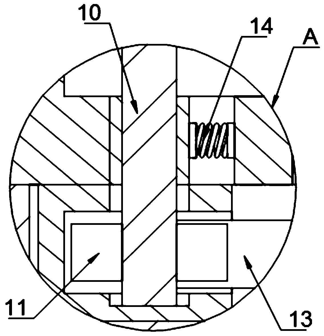 Positioning device for tempered glass production stamping