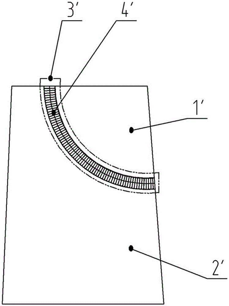 Pocket underlayer and sewing method thereof