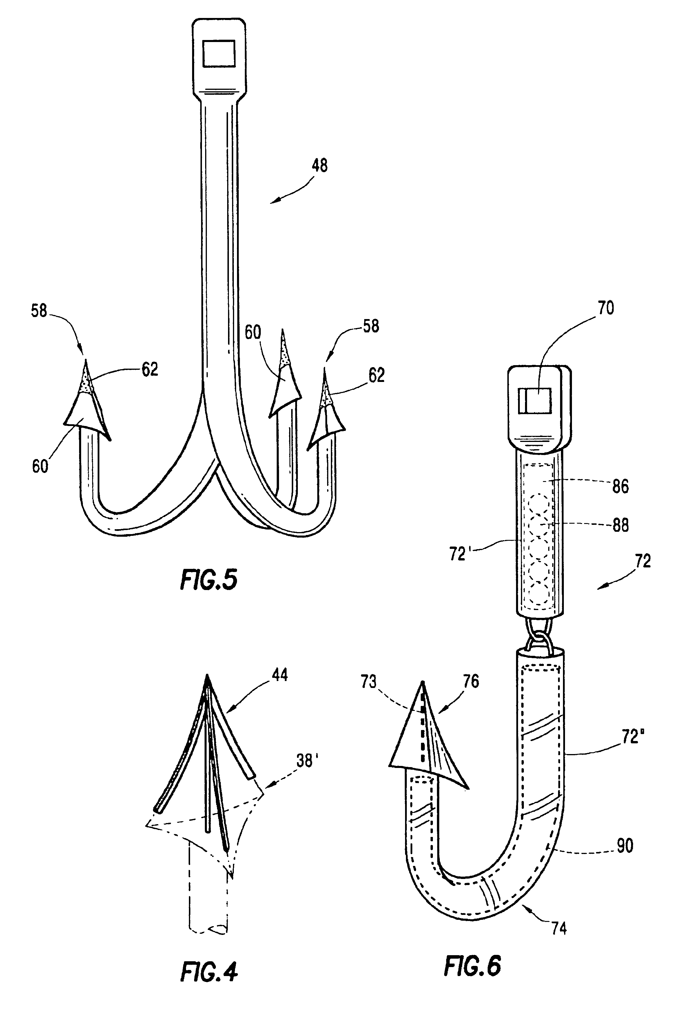 Composite fish hook having improved strength and penetration capability