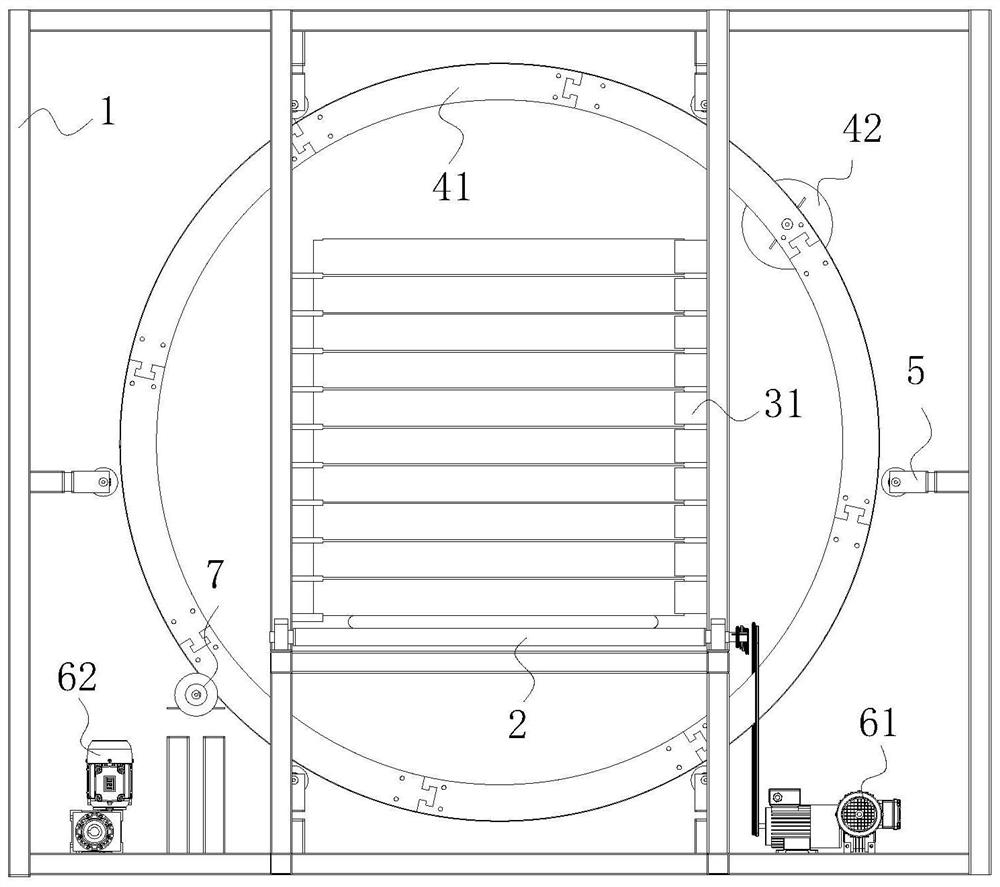 A packaging cardboard binding machine