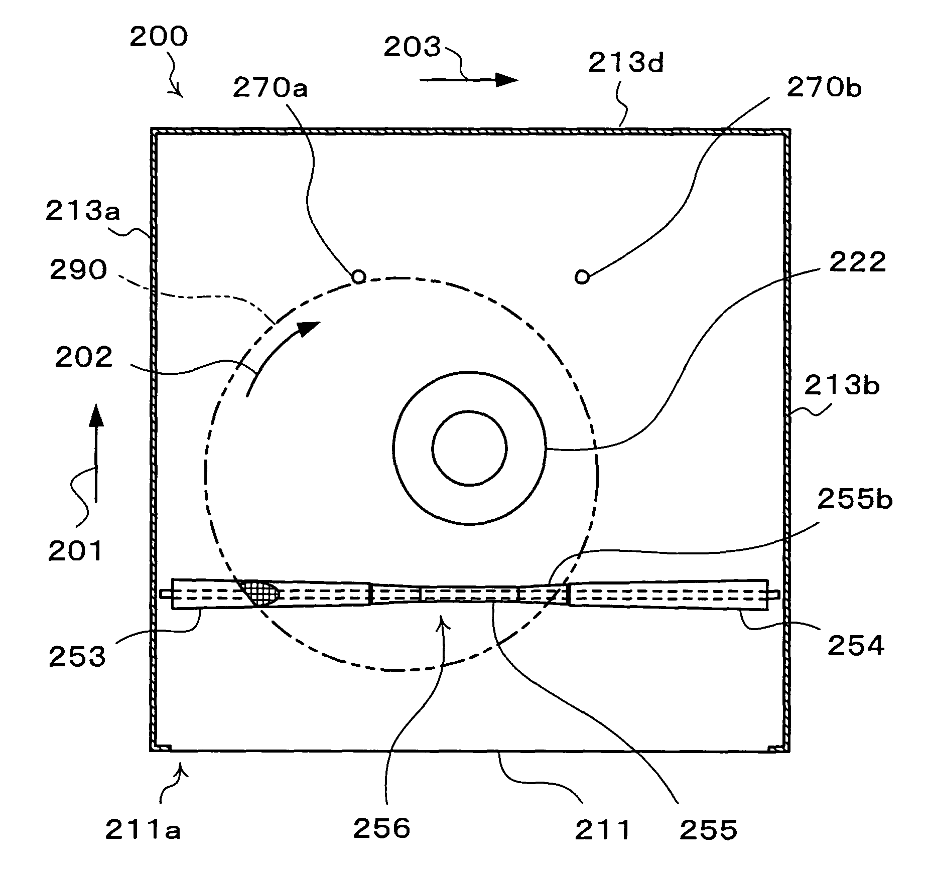 Optical disc driving apparatus