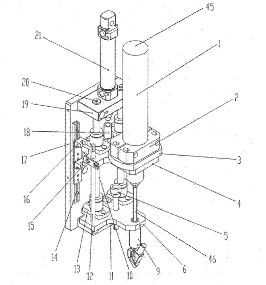 Self-detecting self-positioning universal screw machine and positioning method thereof
