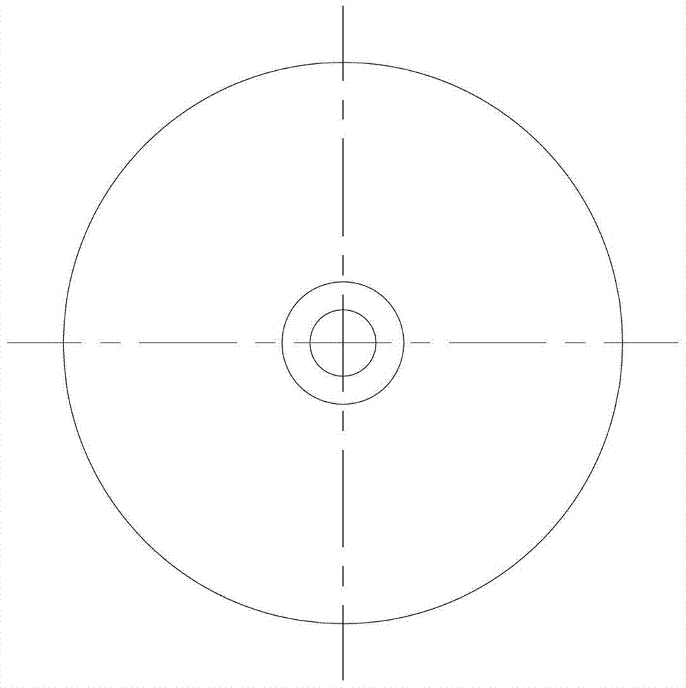 A concentric boring positioning mechanism