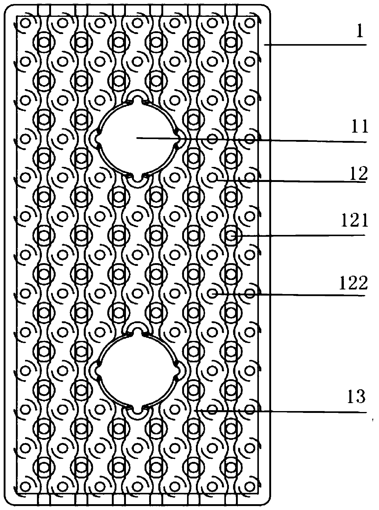 Multifunctional internal combustion engine power environment-friendly energy-saving device and materials for preparing device