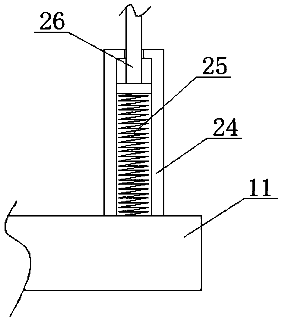 Connecting component of assembled concrete frame beam column