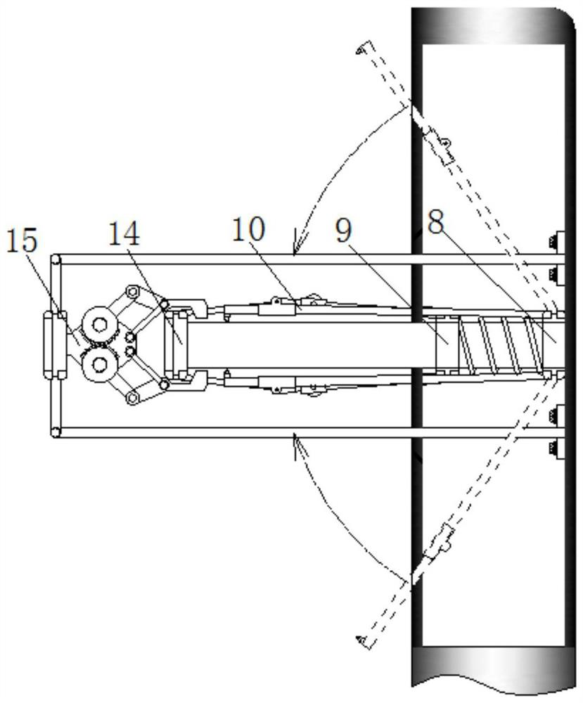 A Horizontal Bar Installation and Positioning Mechanism with Automatic Leveling