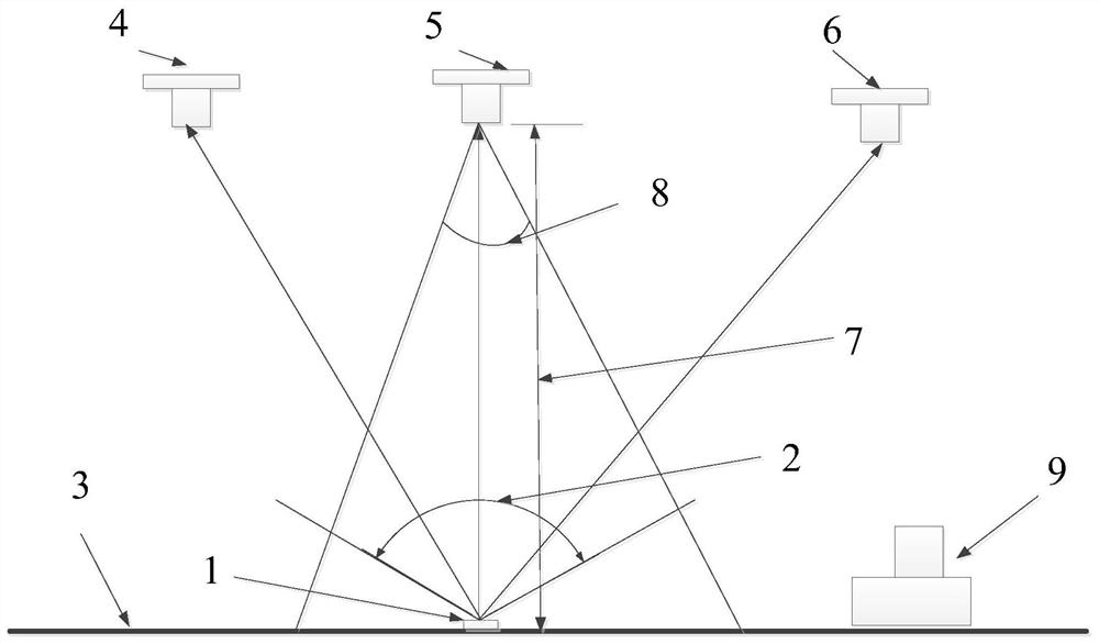 On-orbit radiation calibration system and method for space camera based on active radiation illumination source