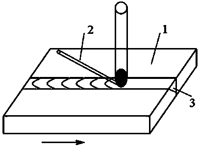 Welding method for reducing porosity in melting welding of die-cast magnesium alloy