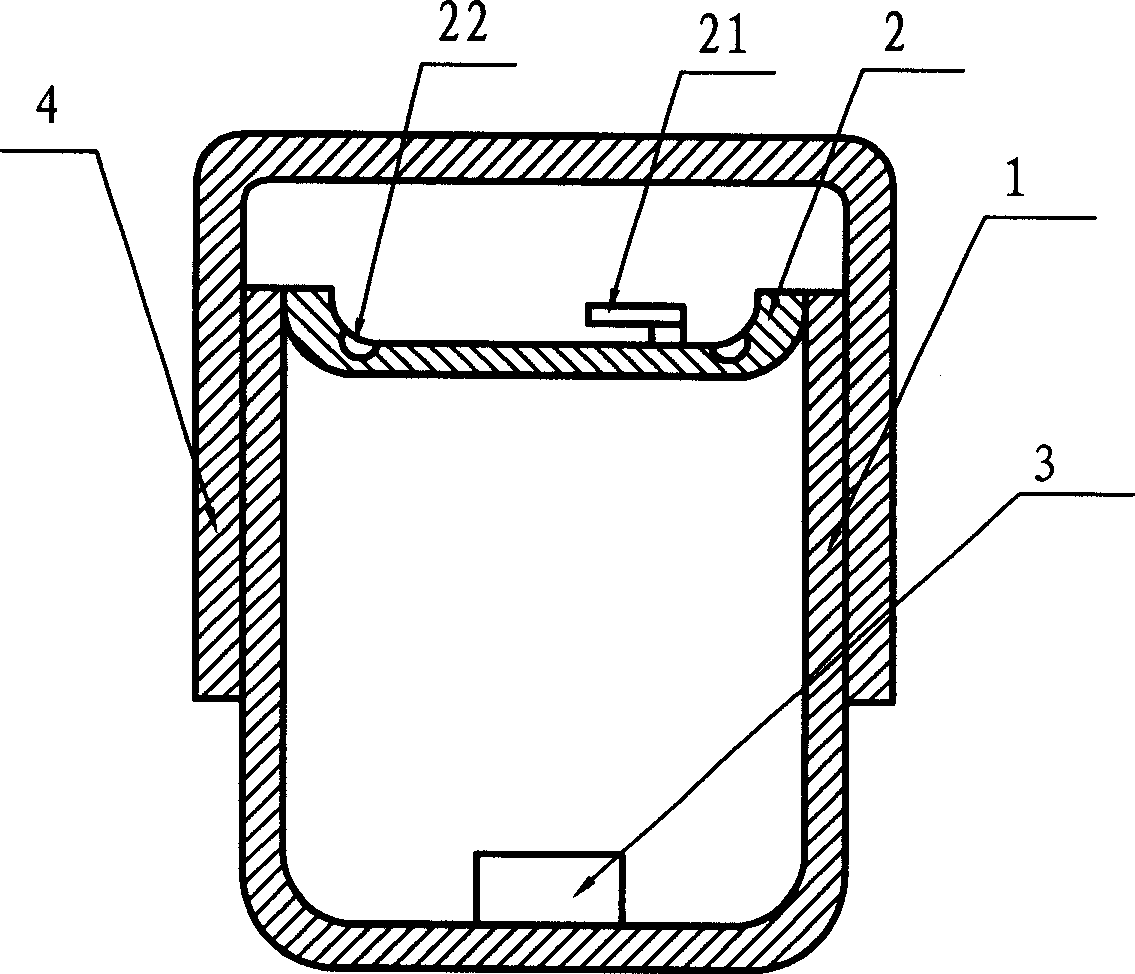 Convenient hot drink package method and container using the method